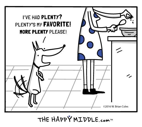 Can I have more plenty please? - TheHappyMiddle.com