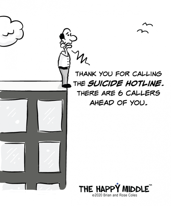 gallows humor Archives The Happy Middle Comics by W. Brian & Rose Coles