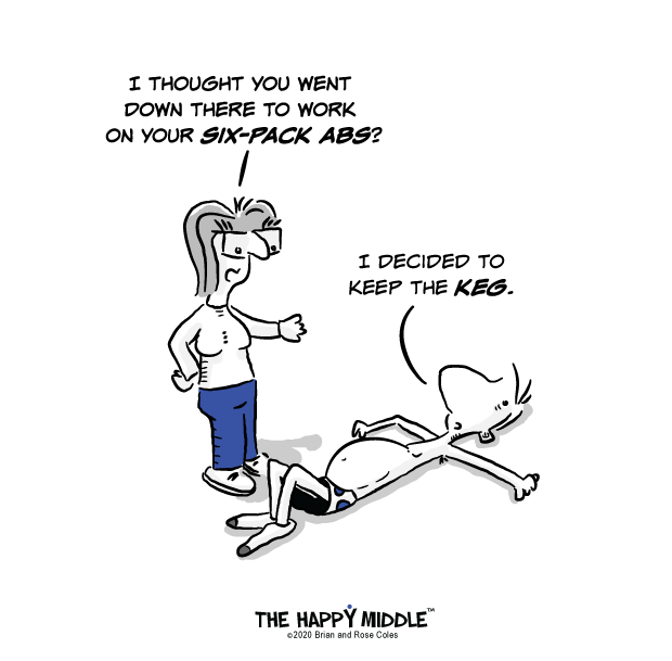 Exercise Humor Cartoon