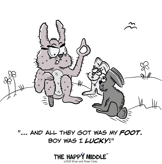 Rabbit's Foot Cartoon